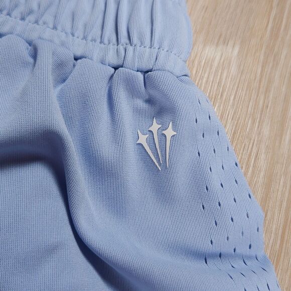 Nike X NOCTA Shorts Men Medium Blue Drake NRG Exclusive Friends And Family *Flaw - Picture 4 of 16